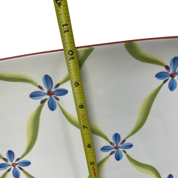 Southern Living At Home Gail Pittman Floral Rectangular Serving Platter - Picture 3 of 6